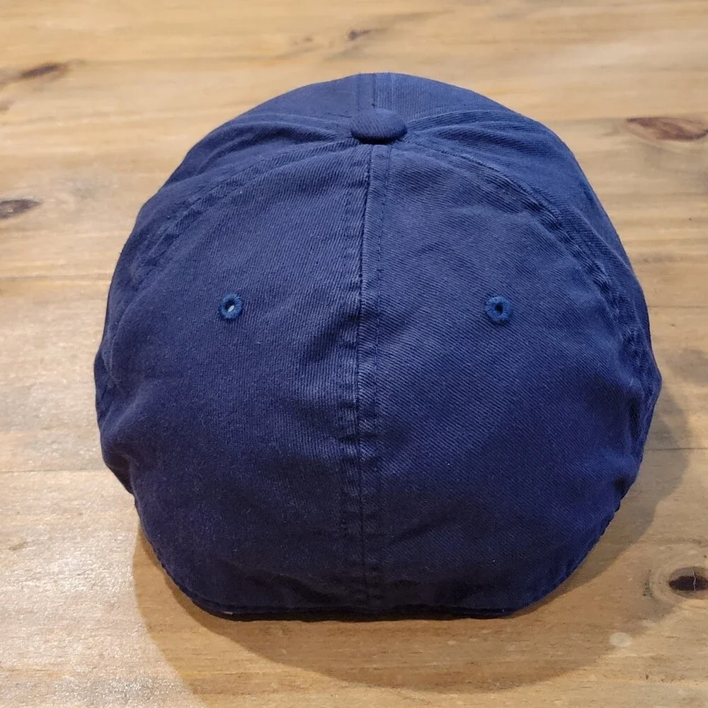 New Orleans Pelicans Hat Cap Adidas One Flex Stretch Blue NBA